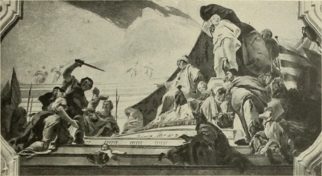 An illustration from Tiepolo, la vie et l'oeuvre du peintre;, 1911, leaf 180