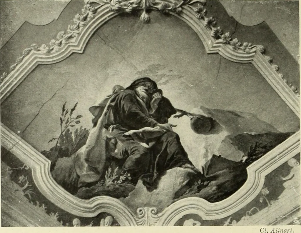 An illustration from Tiepolo, la vie et l'oeuvre du peintre;, 1911, leaf 181