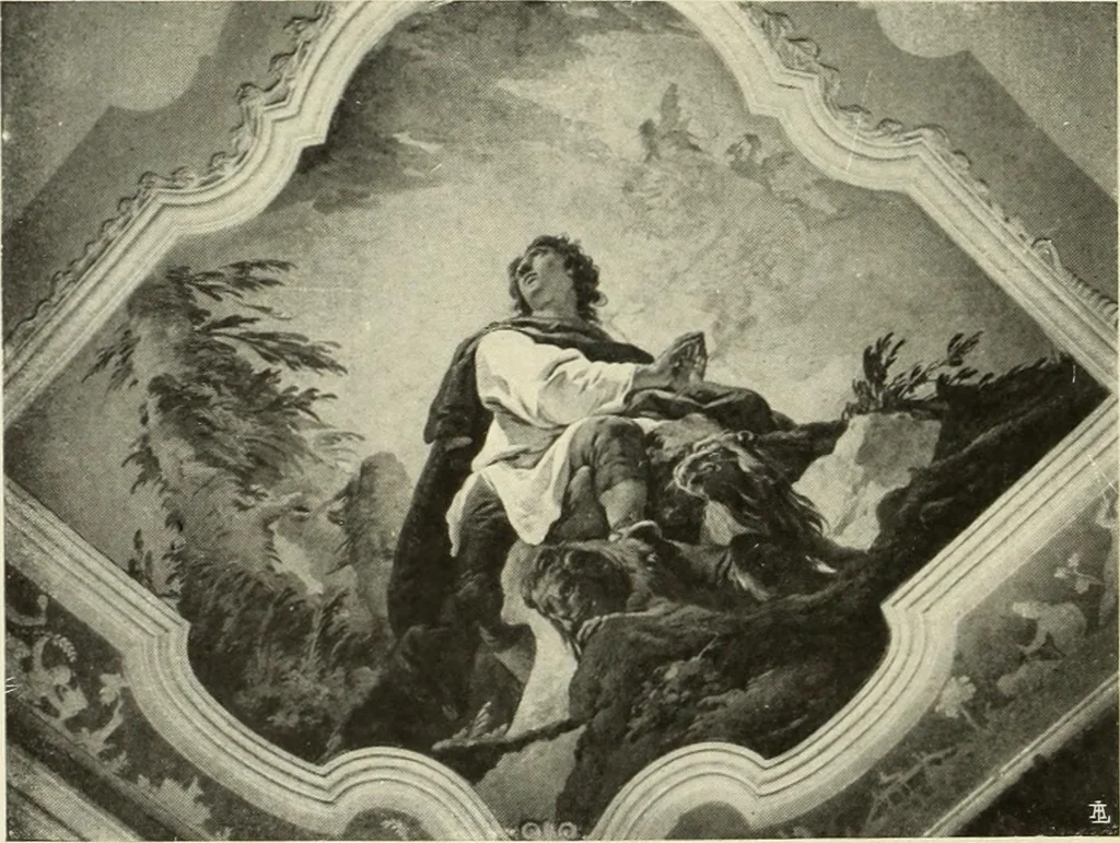 An illustration from Tiepolo, la vie et l'oeuvre du peintre;, 1911, leaf 181