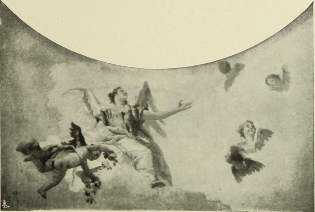An illustration from Tiepolo, la vie et l'oeuvre du peintre;, 1911, leaf 184