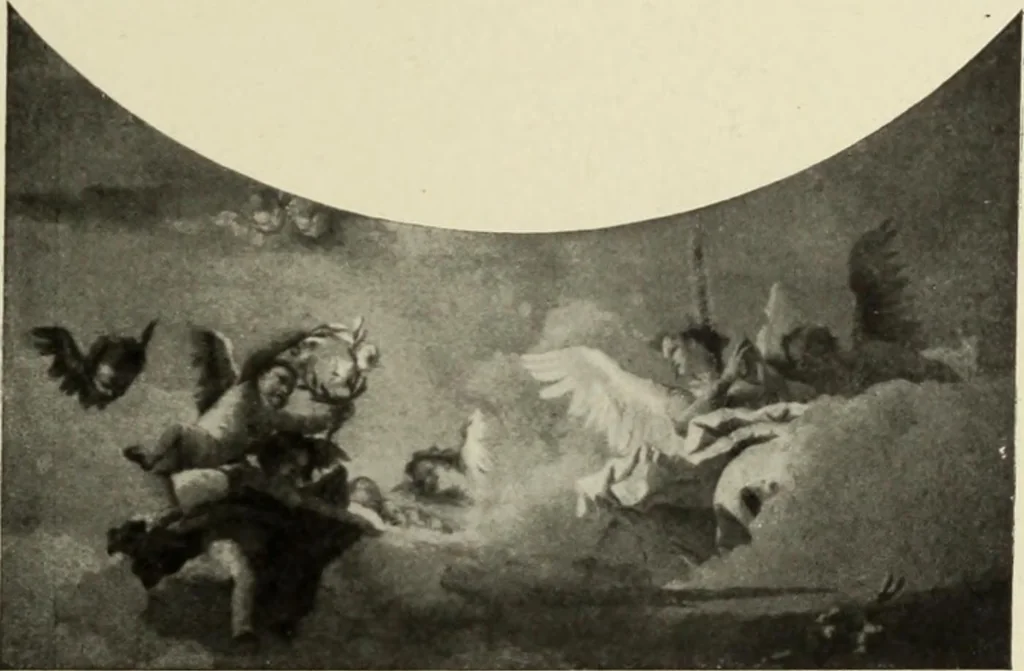 An illustration from Tiepolo, la vie et l'oeuvre du peintre;, 1911, leaf 184