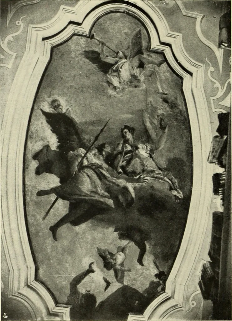 An illustration from Tiepolo, la vie et l'oeuvre du peintre;, 1911, leaf 185