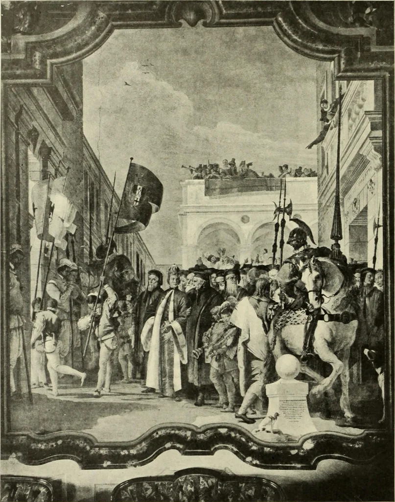 An illustration from Tiepolo, la vie et l'oeuvre du peintre;, 1911, leaf 187