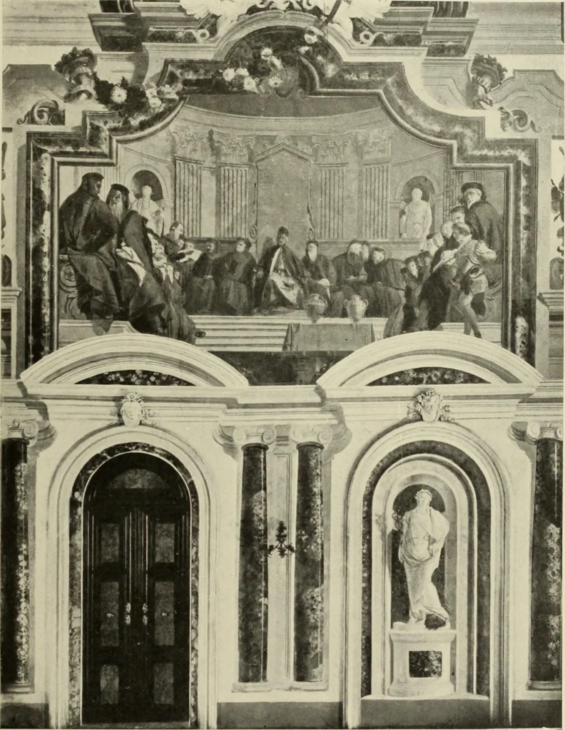 An illustration from Tiepolo, la vie et l'oeuvre du peintre;, 1911, leaf 188