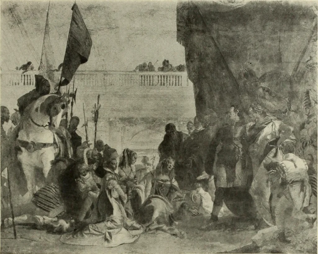 An illustration from Tiepolo, la vie et l'oeuvre du peintre;, 1911, leaf 192