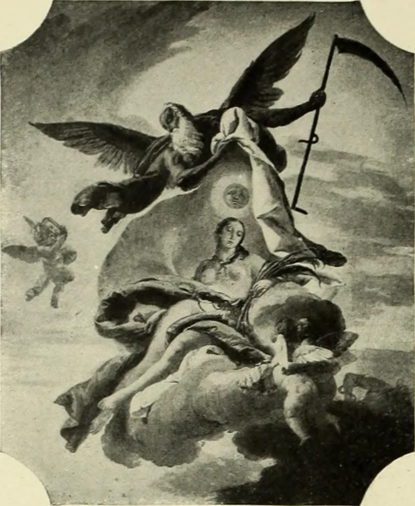 An illustration from Tiepolo, la vie et l'oeuvre du peintre;, 1911, leaf 193