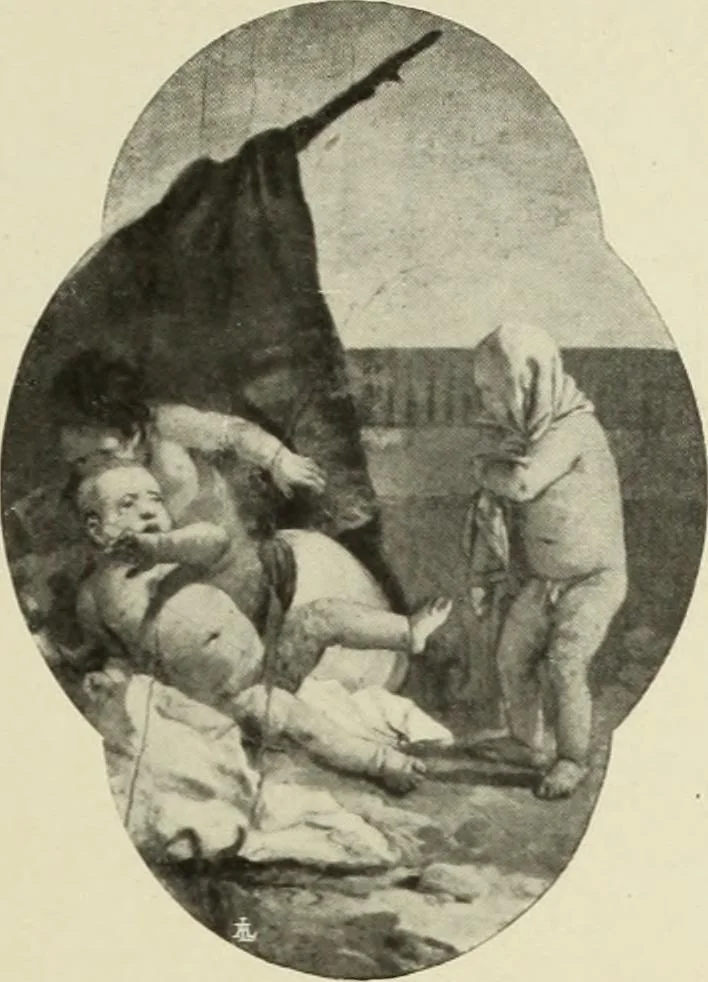 An illustration from Tiepolo, la vie et l'oeuvre du peintre;, 1911, leaf 196