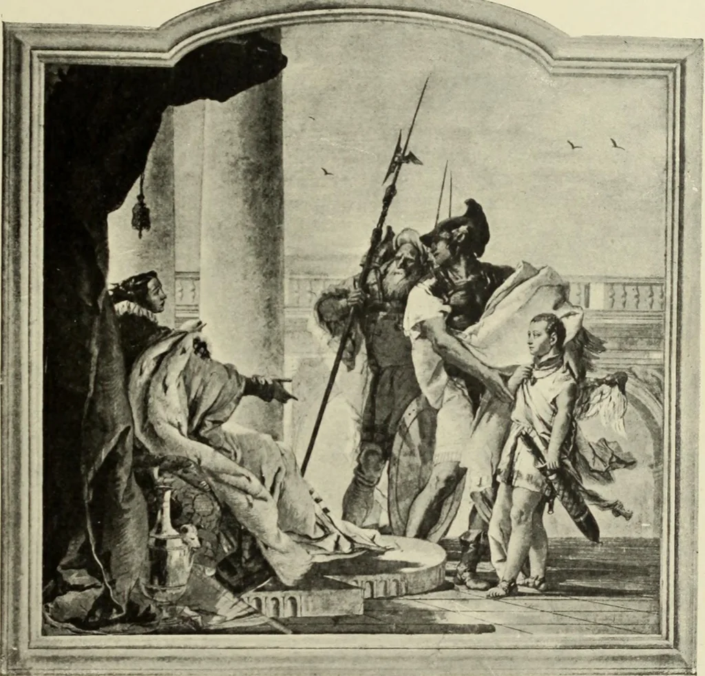 An illustration from Tiepolo, la vie et l'oeuvre du peintre;, 1911, leaf 198
