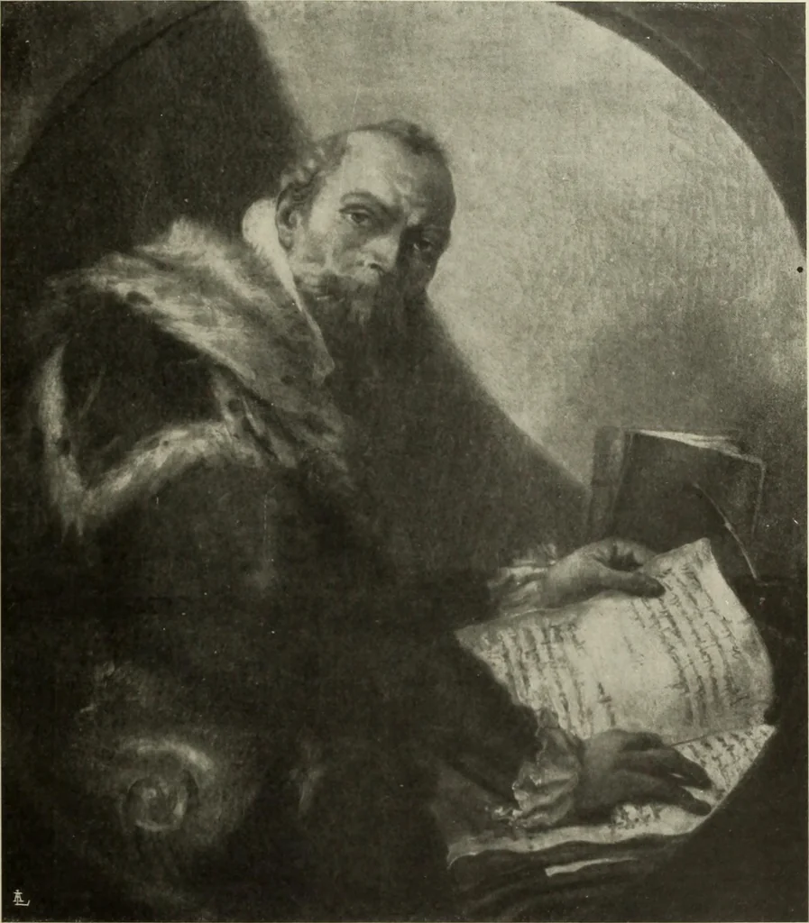 An illustration from Tiepolo, la vie et l'oeuvre du peintre;, 1911, leaf 200