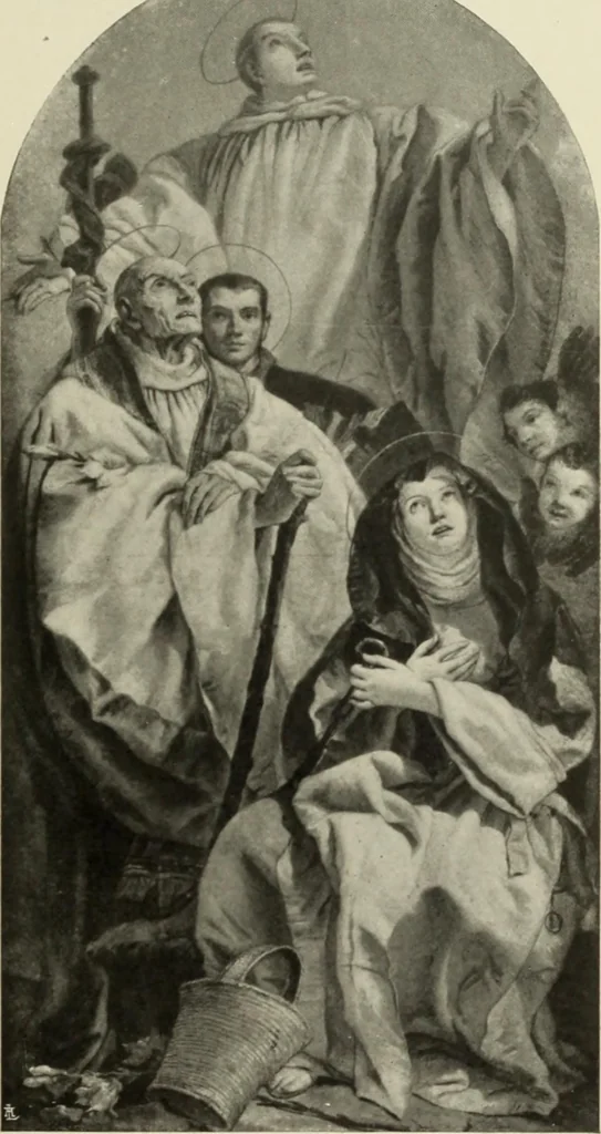 An illustration from Tiepolo, la vie et l'oeuvre du peintre;, 1911, leaf 206