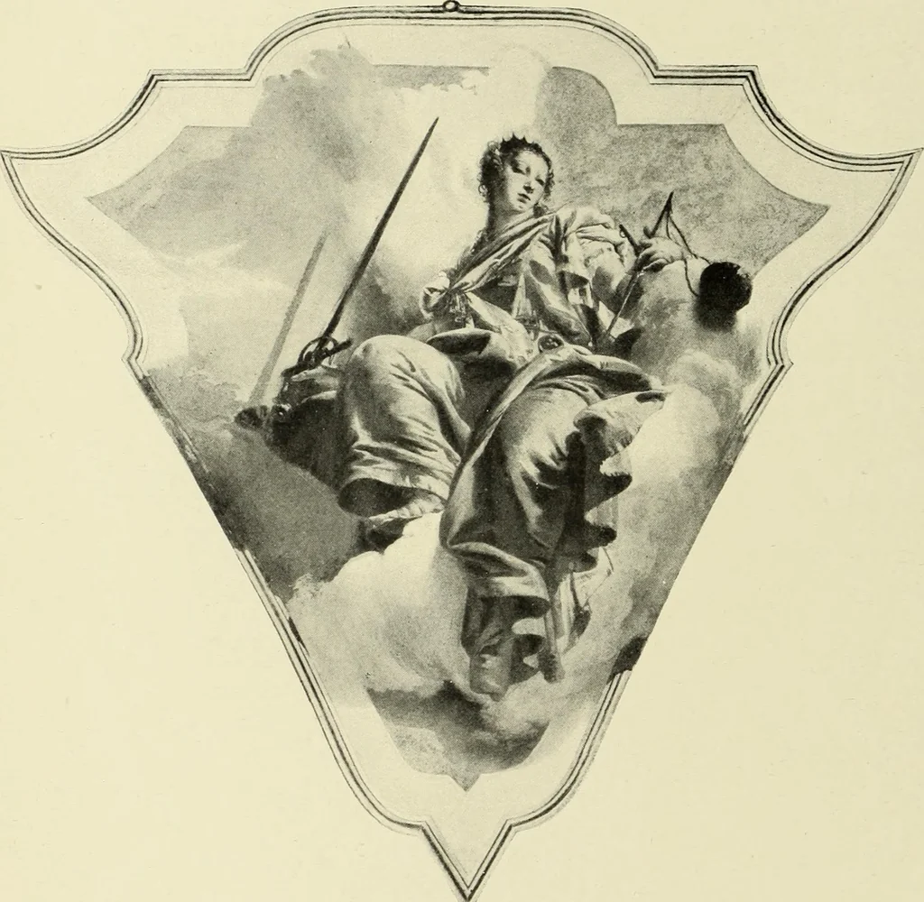 An illustration from Tiepolo, la vie et l'oeuvre du peintre;, 1911, leaf 231