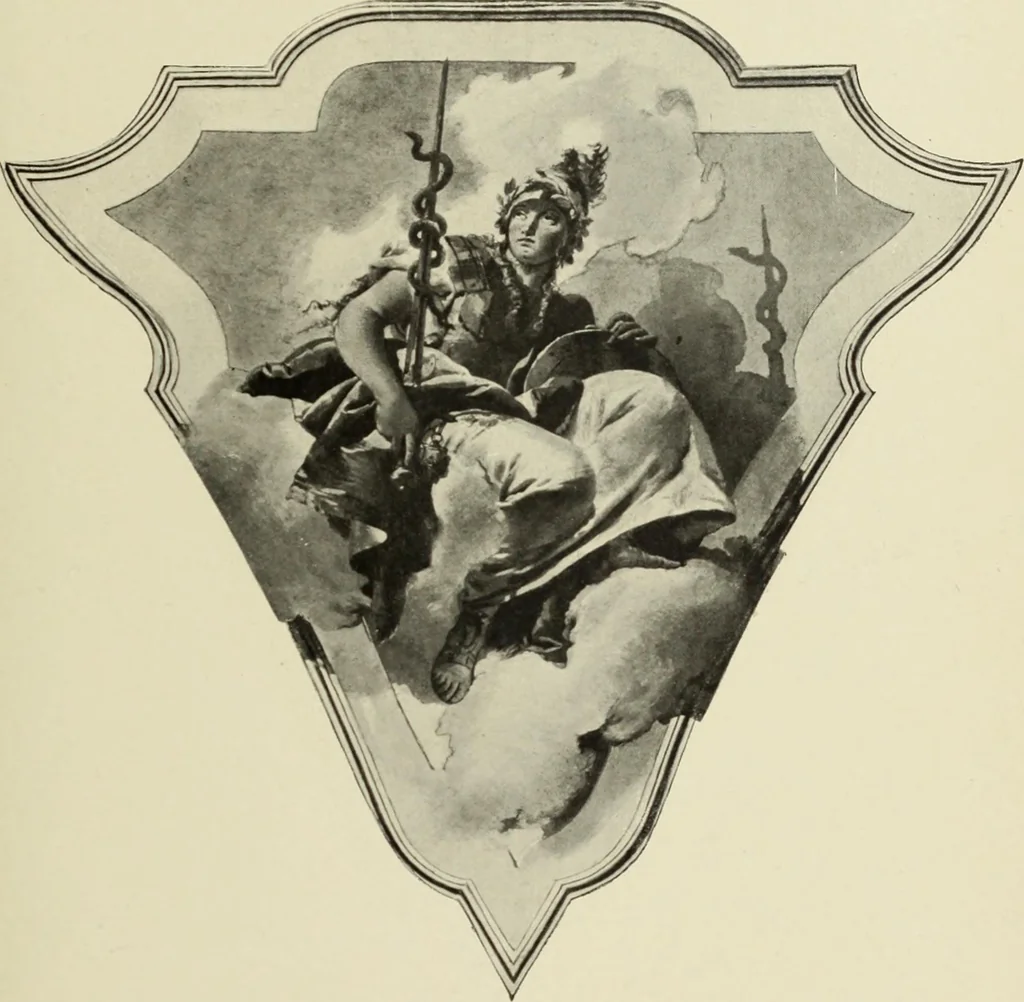 An illustration from Tiepolo, la vie et l'oeuvre du peintre;, 1911, leaf 232