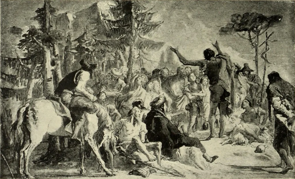 An illustration from Tiepolo, la vie et l'oeuvre du peintre;, 1911, leaf 237