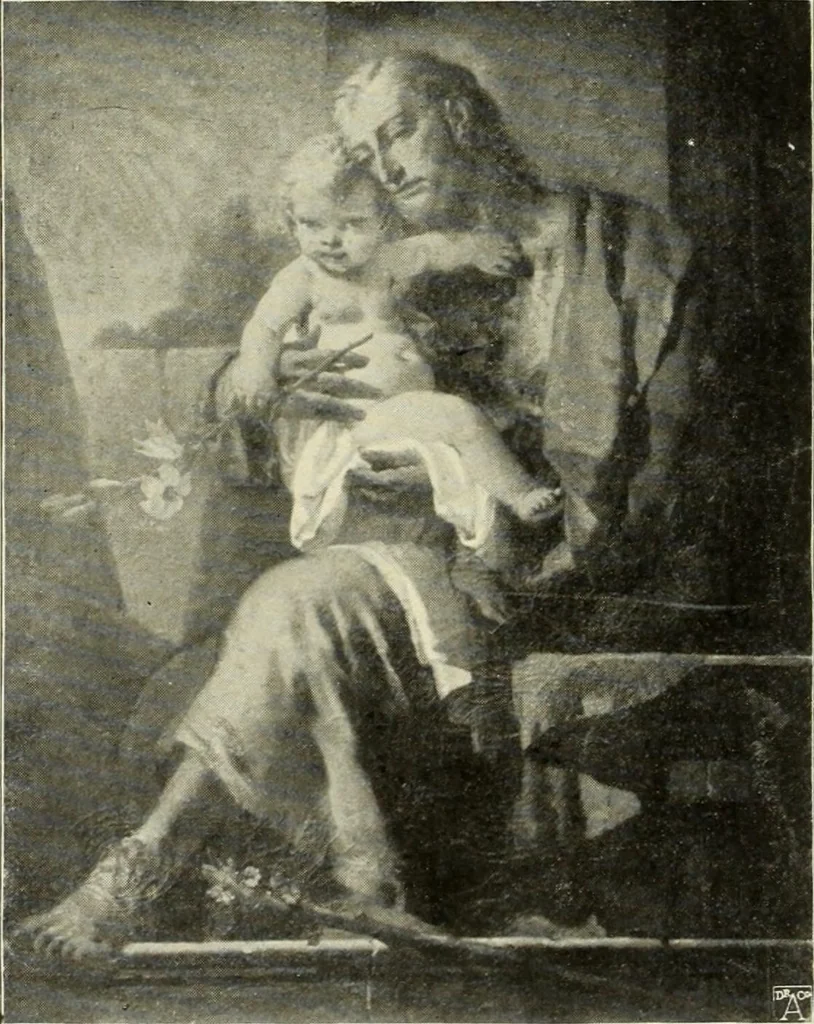 An illustration from Tiepolo, la vie et l'oeuvre du peintre;, 1911, leaf 239