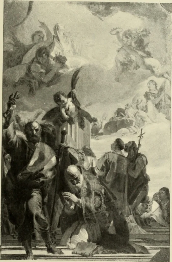 An illustration from Tiepolo, la vie et l'oeuvre du peintre;, 1911, leaf 240