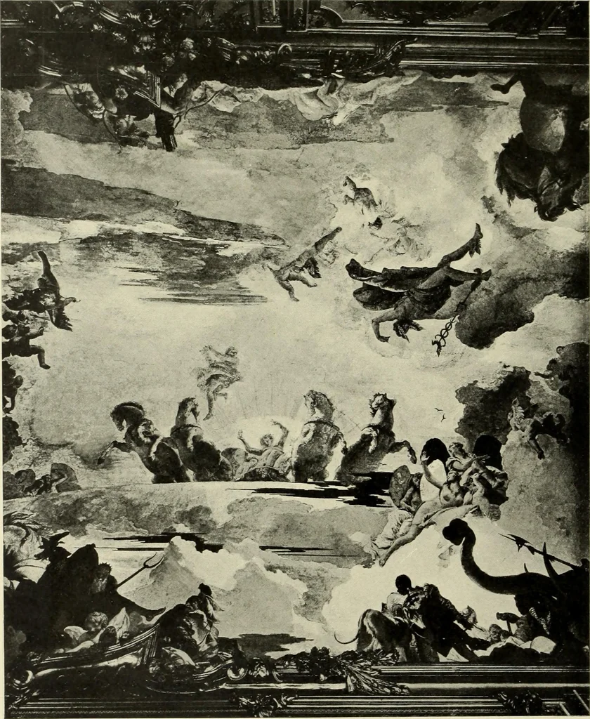 An illustration from Tiepolo, la vie et l'oeuvre du peintre;, 1911, leaf 243