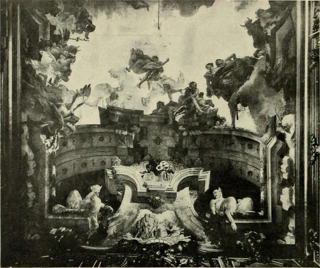 An illustration from Tiepolo, la vie et l'oeuvre du peintre;, 1911, leaf 245
