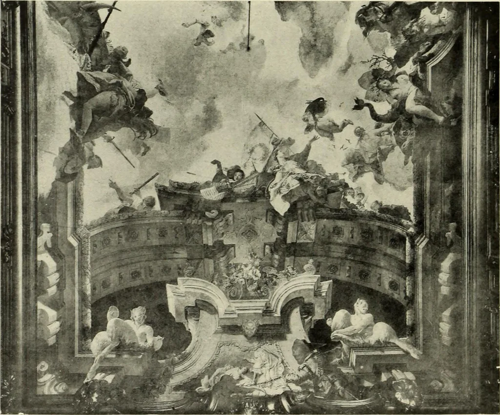 An illustration from Tiepolo, la vie et l'oeuvre du peintre;, 1911, leaf 245