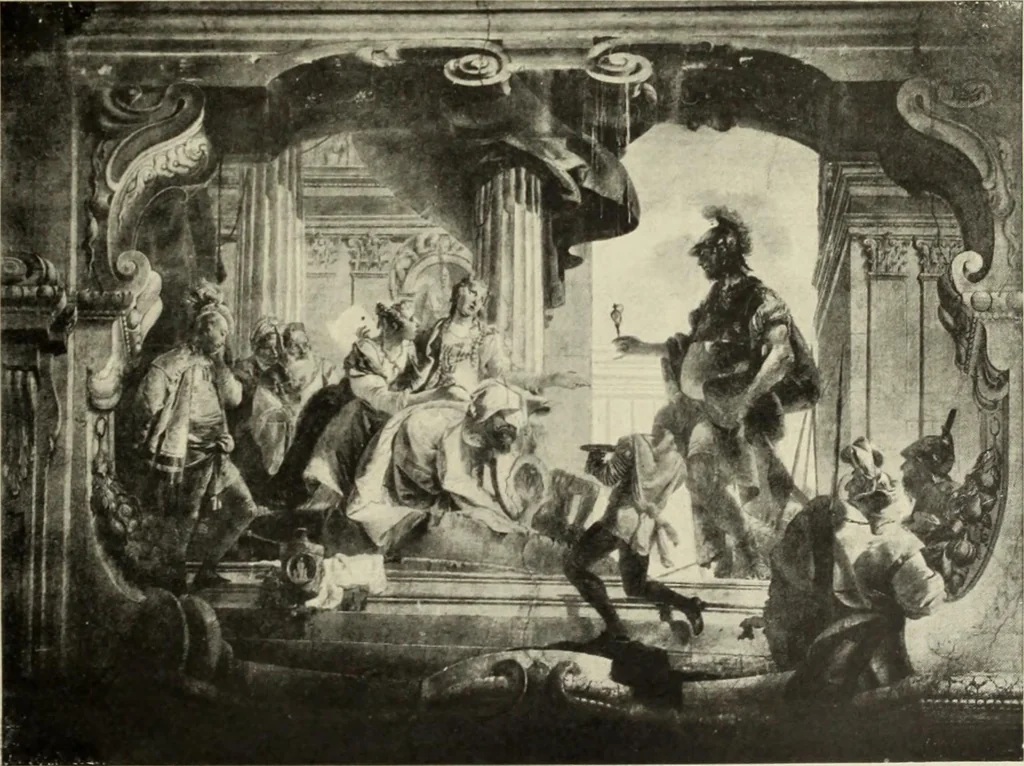 An illustration from Tiepolo, la vie et l'oeuvre du peintre;, 1911, leaf 246
