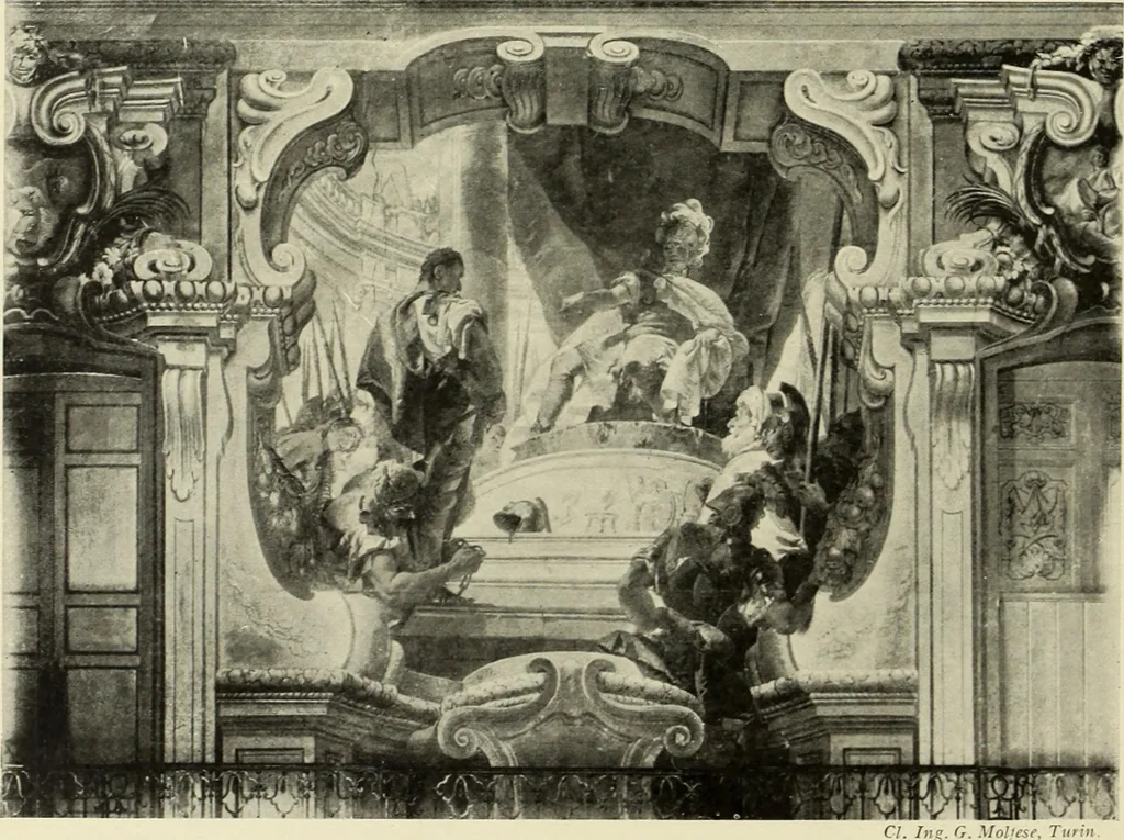 An illustration from Tiepolo, la vie et l'oeuvre du peintre;, 1911, leaf 247