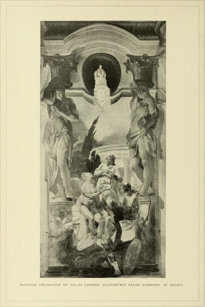 An illustration from Tiepolo, la vie et l'oeuvre du peintre;, 1911, leaf 251