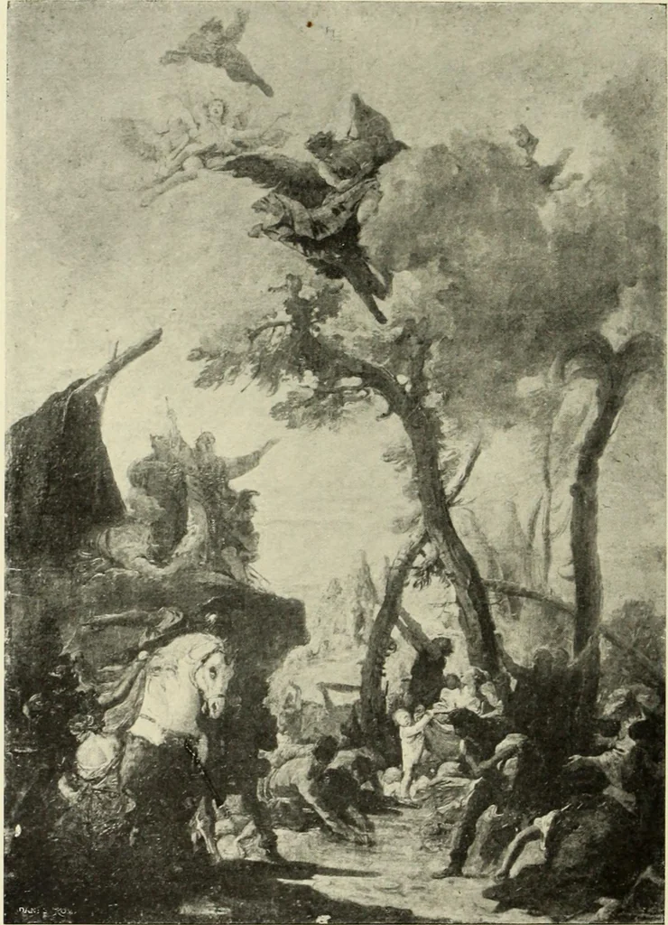 An illustration from Tiepolo, la vie et l'oeuvre du peintre;, 1911, leaf 253