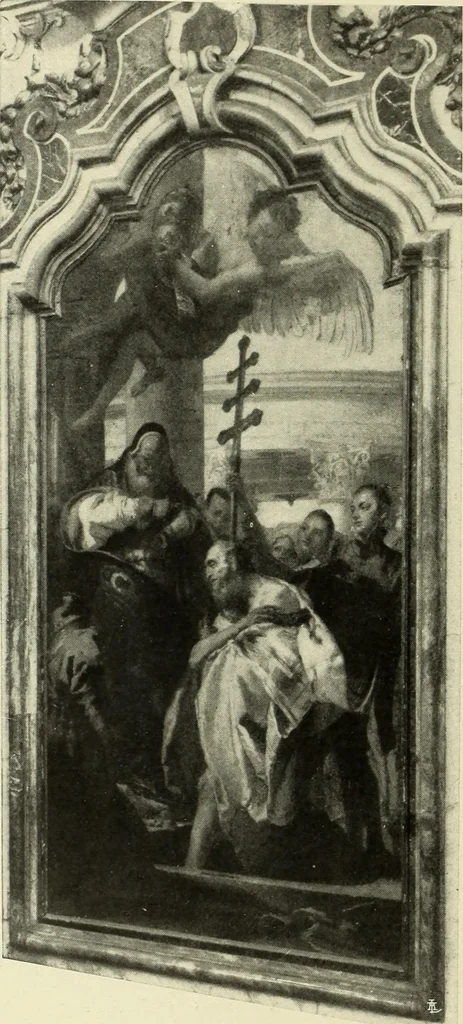 An illustration from Tiepolo, la vie et l'oeuvre du peintre;, 1911, leaf 255