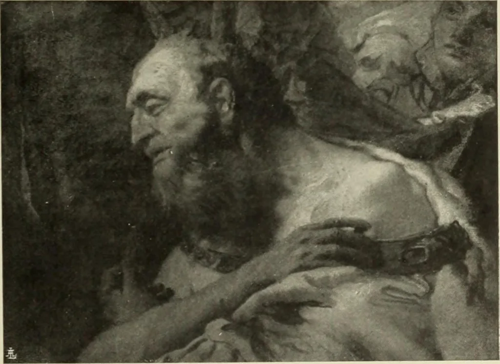 An illustration from Tiepolo, la vie et l'oeuvre du peintre;, 1911, leaf 256