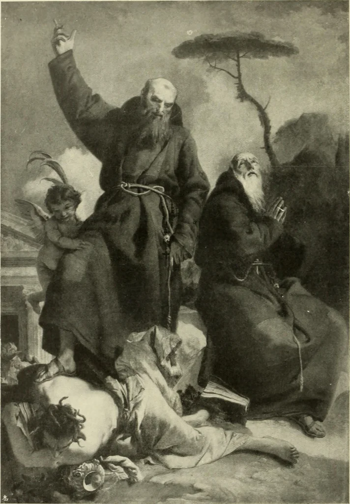 An illustration from Tiepolo, la vie et l'oeuvre du peintre;, 1911, leaf 257