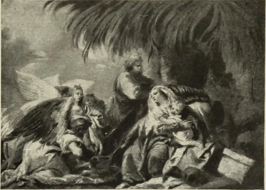 An illustration from Tiepolo, la vie et l'oeuvre du peintre;, 1911, leaf 298