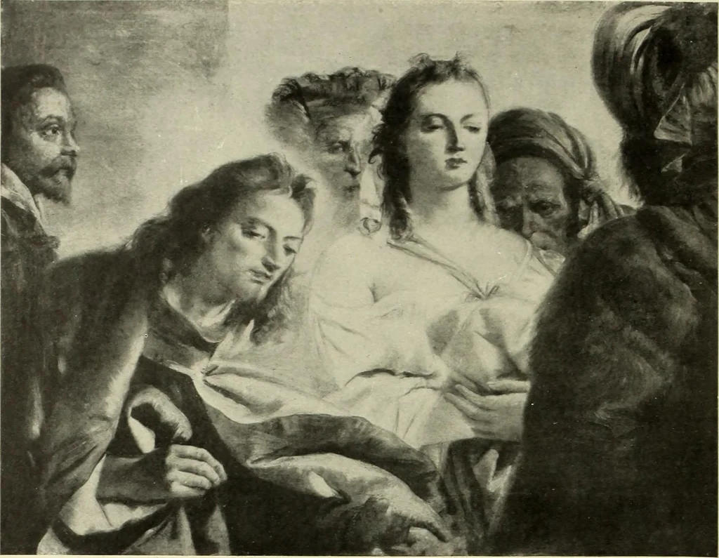 An illustration from Tiepolo, la vie et l'oeuvre du peintre;, 1911, leaf 303
