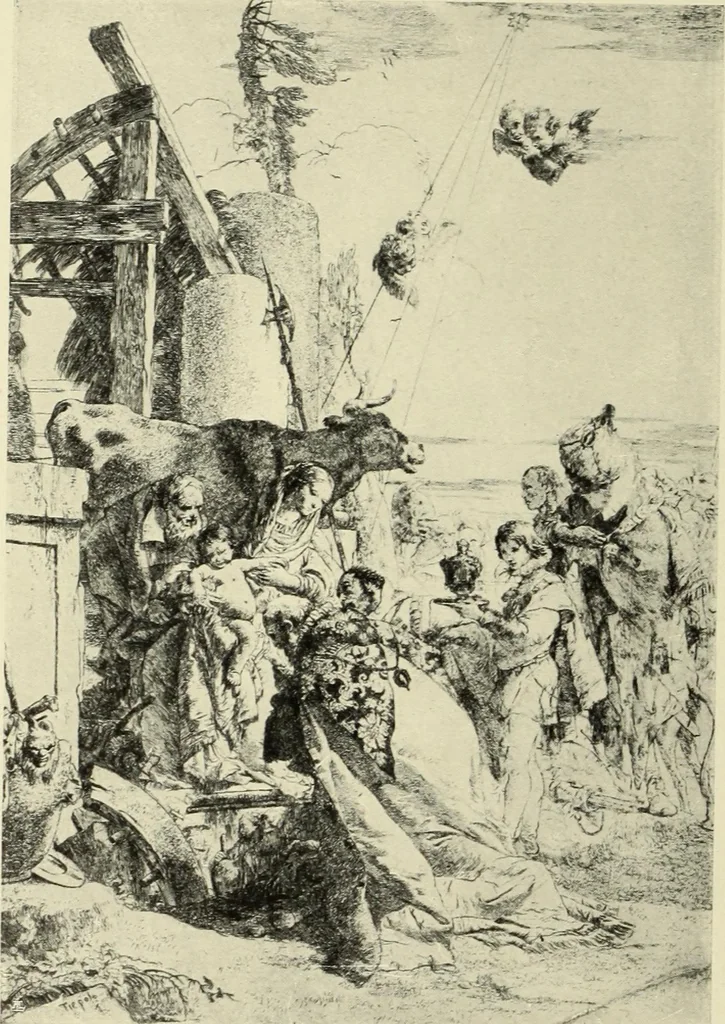 An illustration from Tiepolo, la vie et l'oeuvre du peintre;, 1911, leaf 331