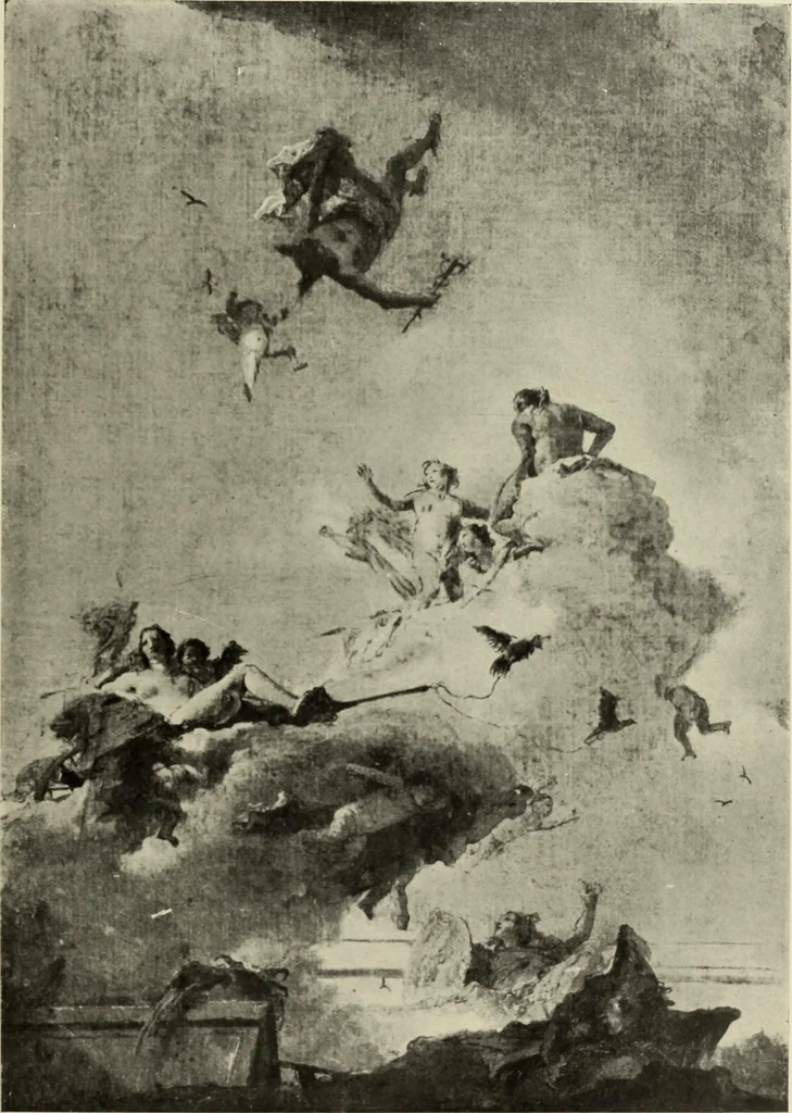 An illustration from Tiepolo, la vie et l'oeuvre du peintre;, 1911, leaf 332