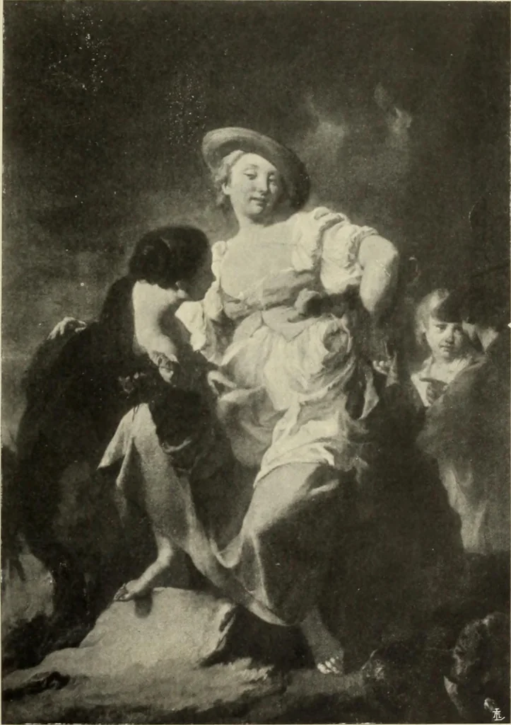 An illustration from Tiepolo, la vie et l'oeuvre du peintre;, 1911, leaf 36