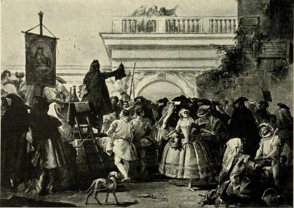 An illustration from Tiepolo, la vie et l'oeuvre du peintre;, 1911, leaf 361
