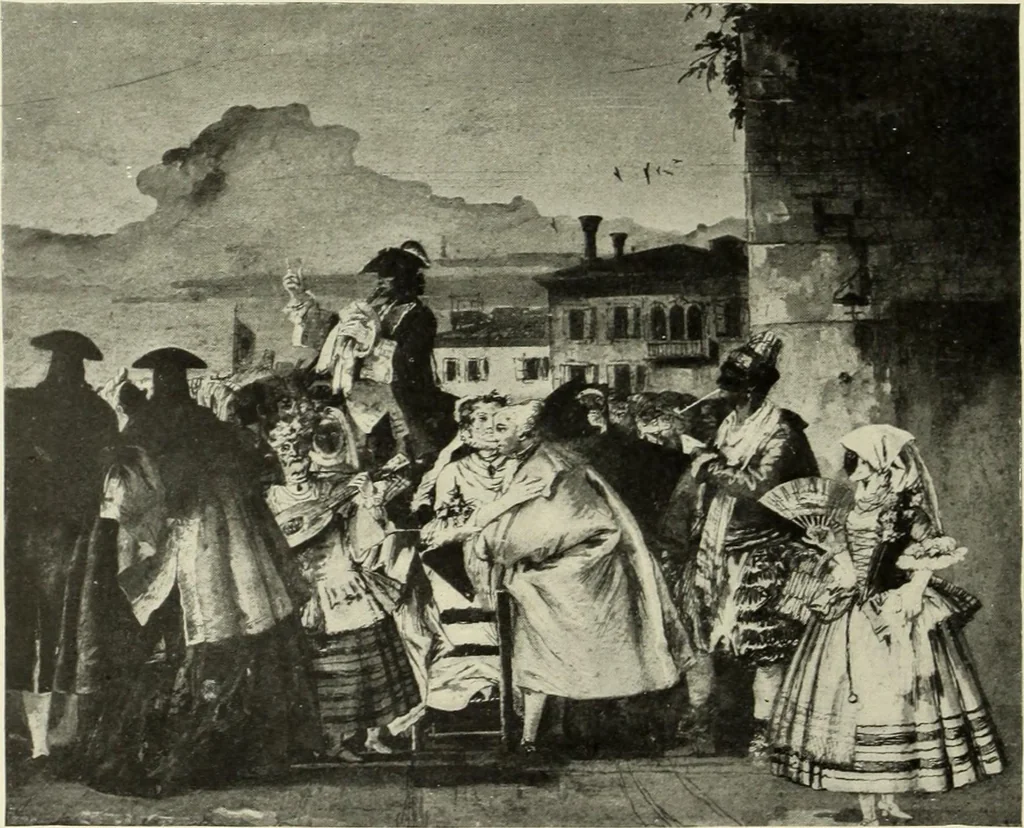 An illustration from Tiepolo, la vie et l'oeuvre du peintre;, 1911, leaf 363