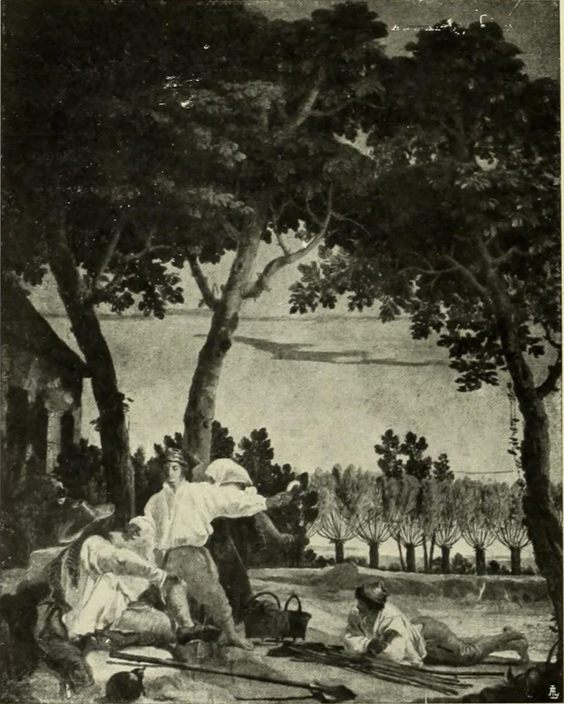 An illustration from Tiepolo, la vie et l'oeuvre du peintre;, 1911, leaf 369