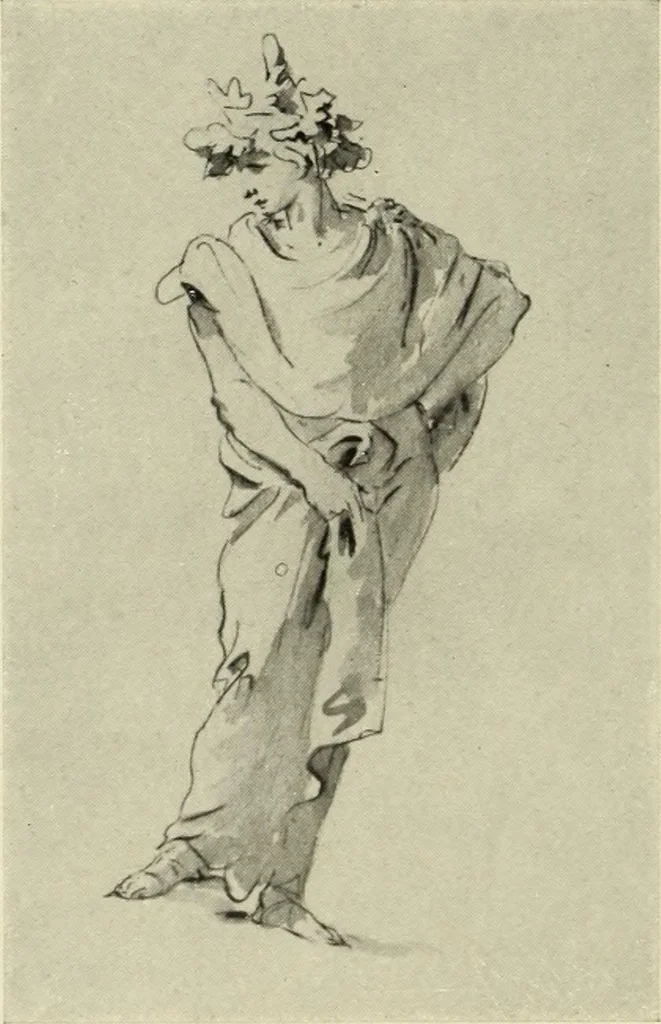 An illustration from Tiepolo, la vie et l'oeuvre du peintre;, 1911, leaf 375