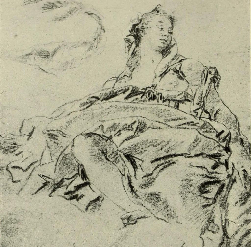 An illustration from Tiepolo, la vie et l'oeuvre du peintre;, 1911, leaf 377