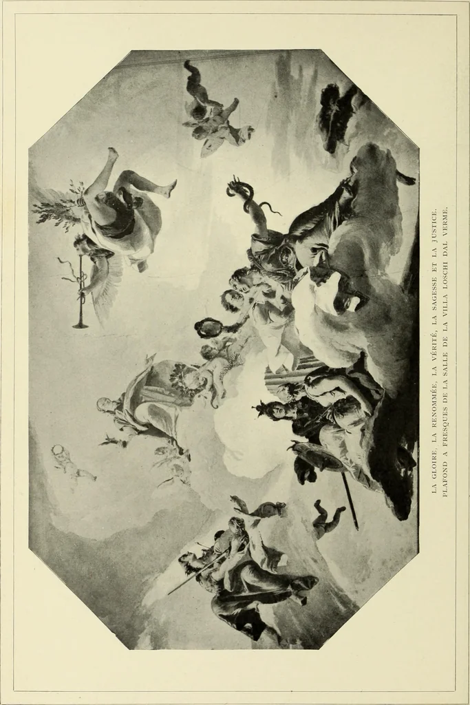 An illustration from Tiepolo, la vie et l'oeuvre du peintre;, 1911, leaf 379