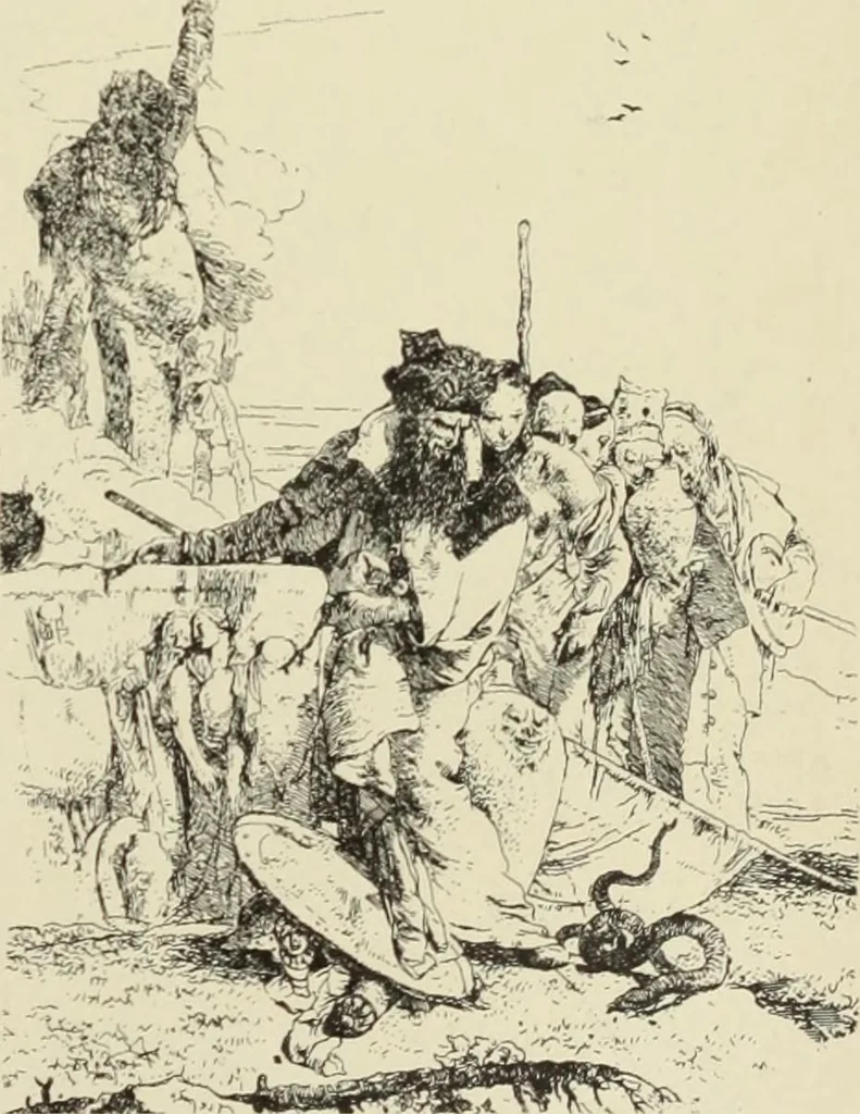 An illustration from Tiepolo, la vie et l'oeuvre du peintre;, 1911, leaf 380