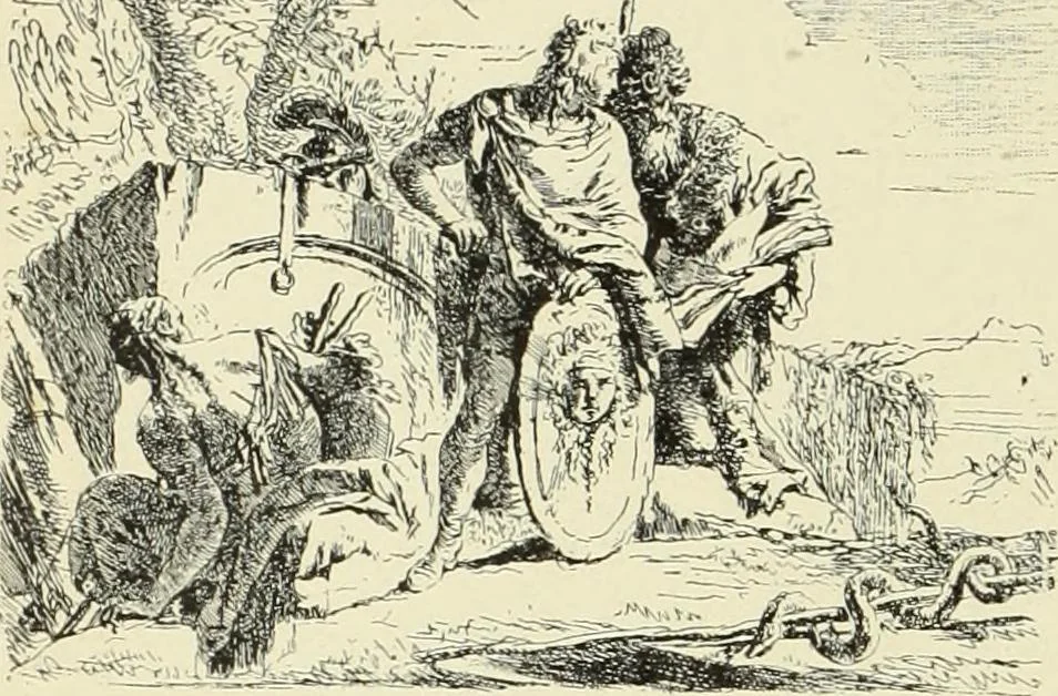 An illustration from Tiepolo, la vie et l'oeuvre du peintre;, 1911, leaf 381
