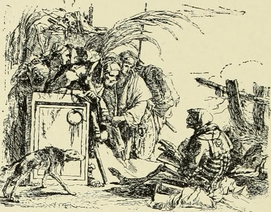 An illustration from Tiepolo, la vie et l'oeuvre du peintre;, 1911, leaf 381