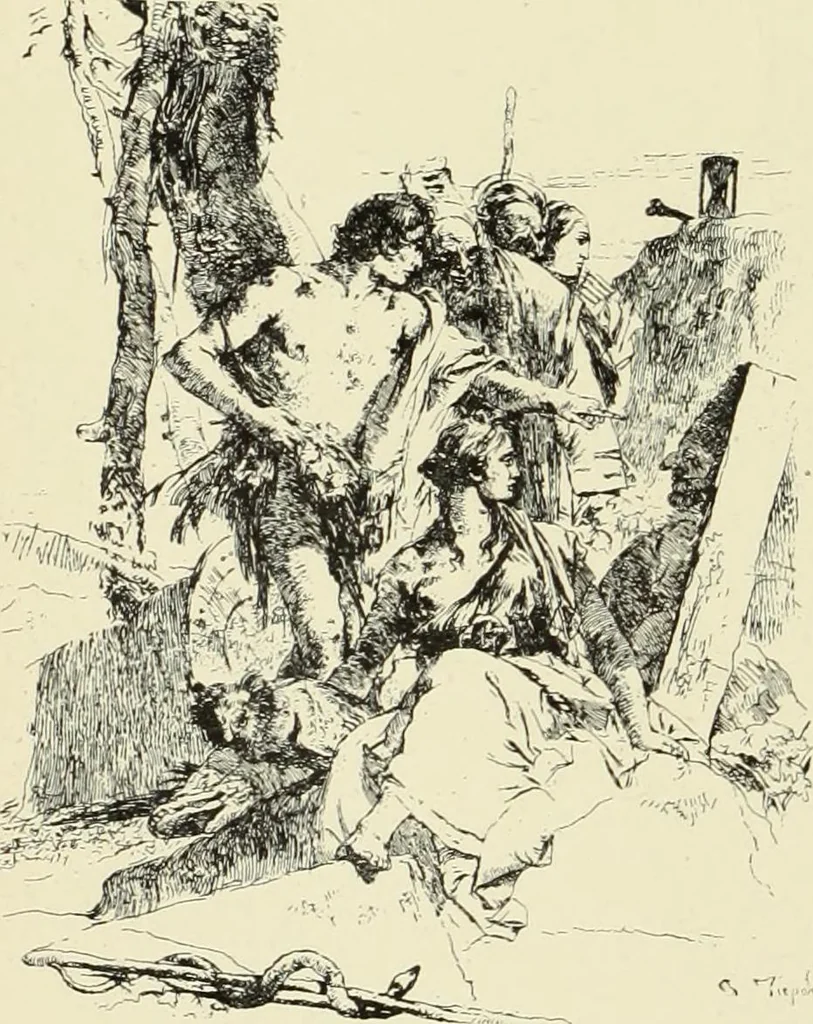 An illustration from Tiepolo, la vie et l'oeuvre du peintre;, 1911, leaf 381