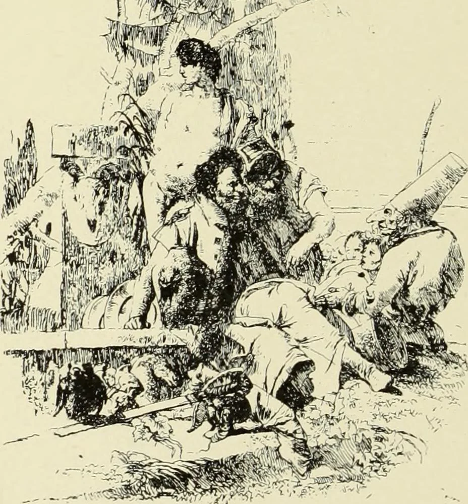 An illustration from Tiepolo, la vie et l'oeuvre du peintre;, 1911, leaf 381
