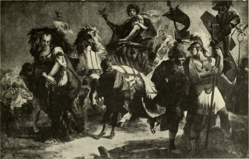 An illustration from Tiepolo, la vie et l'oeuvre du peintre;, 1911, leaf 416