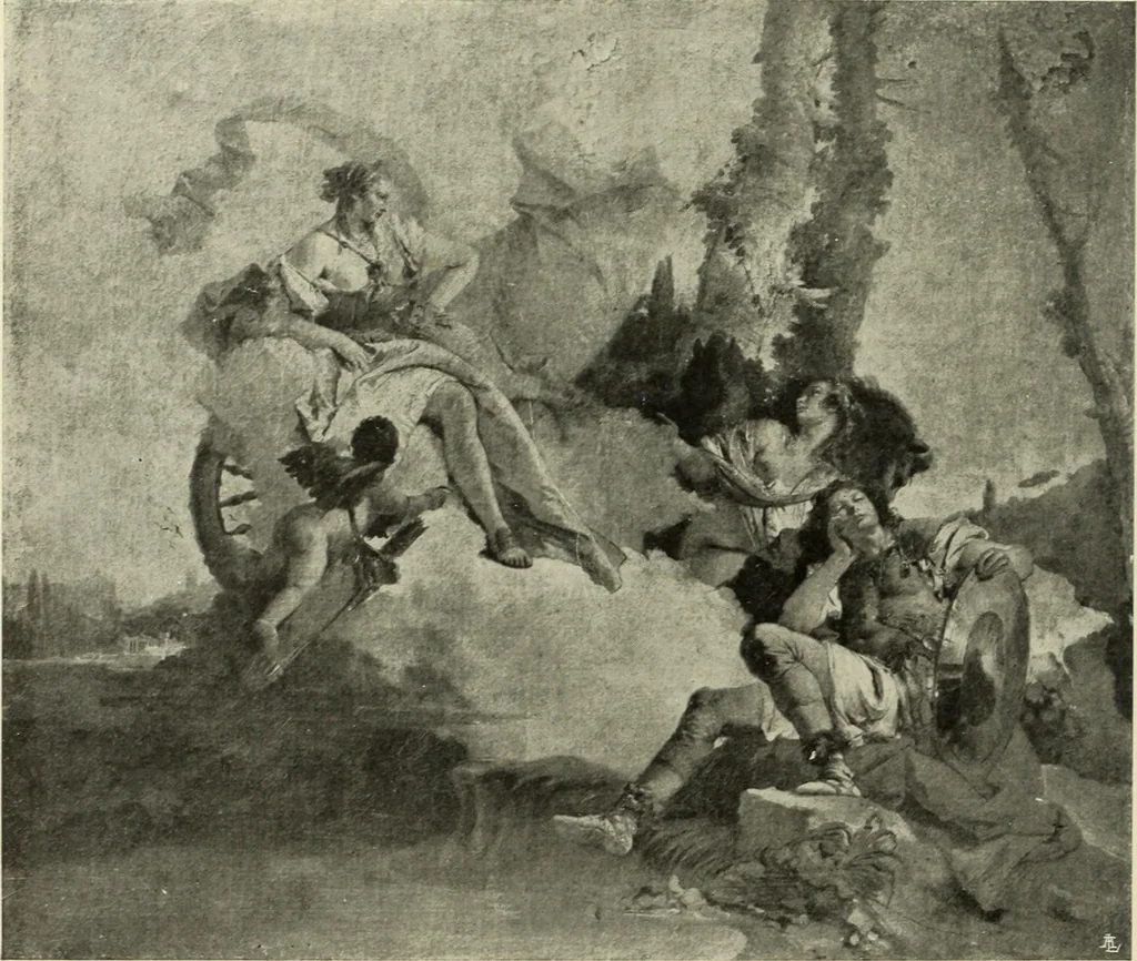 An illustration from Tiepolo, la vie et l'oeuvre du peintre;, 1911, leaf 417