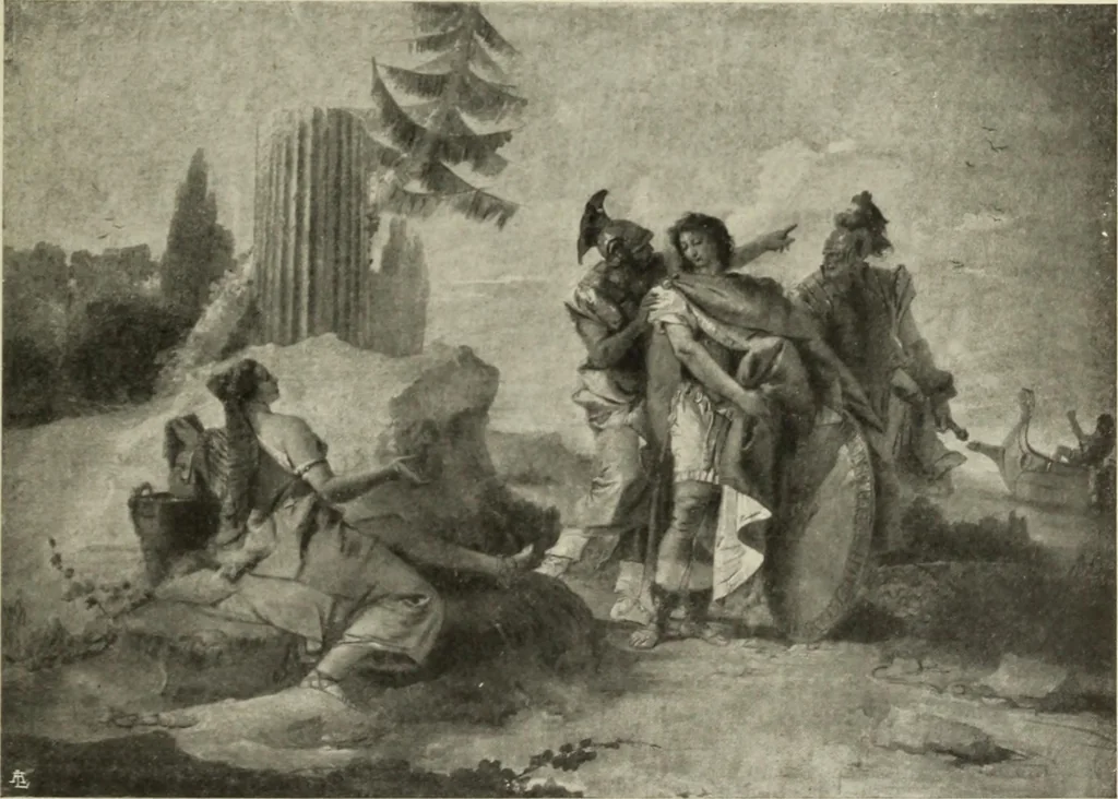 An illustration from Tiepolo, la vie et l'oeuvre du peintre;, 1911, leaf 418
