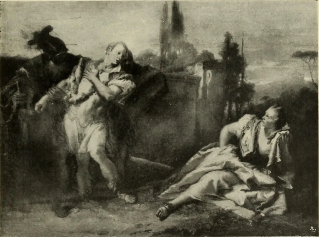 An illustration from Tiepolo, la vie et l'oeuvre du peintre;, 1911, leaf 420