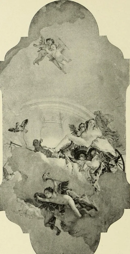 An illustration from Tiepolo, la vie et l'oeuvre du peintre;, 1911, leaf 421